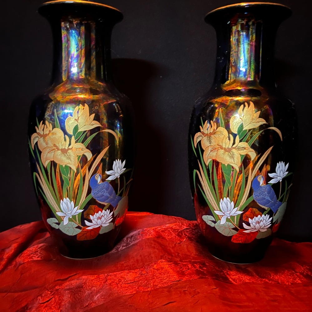 Pair of Japanese Vases